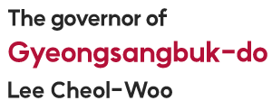 The governor of Gyeongsangbuk-do Lee Cheol-Woo